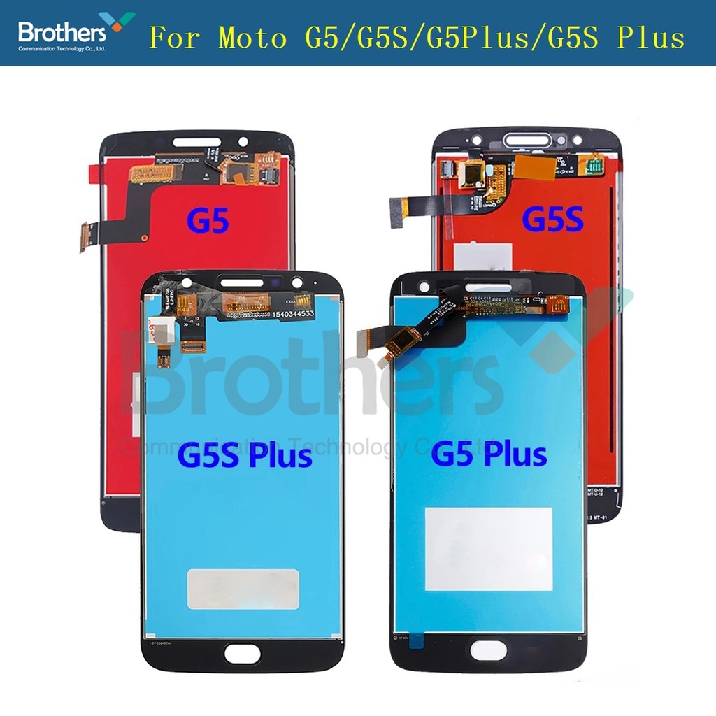 100% Tested For Motorola Moto G5S Plus G5 Plus LCD Display Touch Screen Digitizer Assembly Replaceme