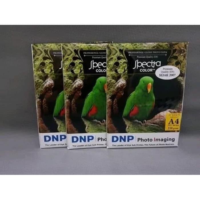 

SPECTRA GLOSY PHOTO PAPER 210 GRAM UKURAN A4 KERTAS PHOTO