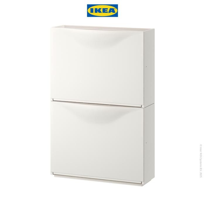 IKEA TRONES Kabinet / Tempat Sepatu Serbaguna 52x18x39 cm Isi 2pcs