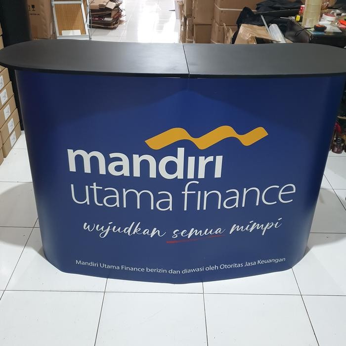 Promotion Desk ( Dengan Cetakan ) / Event Desk / Pop Up Table