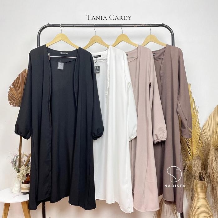 Pilihan- Tania Cardigan Panjang Outer Balon Muslim