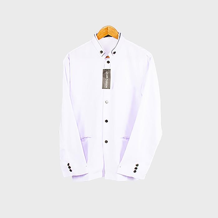 Pilihan- Baju Koko Pria Jasko Jas Koko Polos Putih Elegan