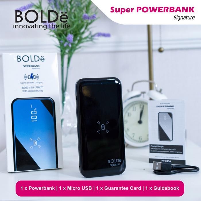 Acmic Techlife - Super Power Bank Signature Wireless + Led