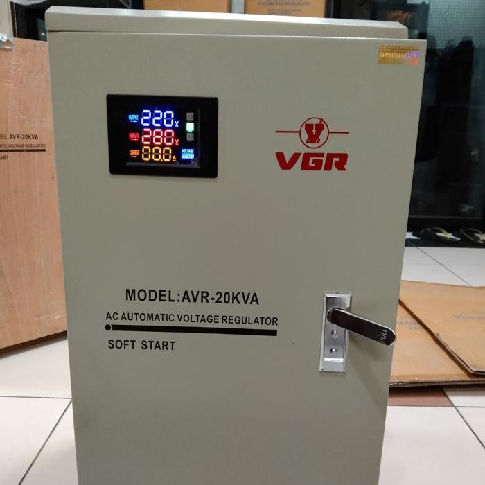 Terhemat Stabilizer Vgr 20 Kva 1 Phase - Stabilizer Listrik 20000 Watt Terlariss 