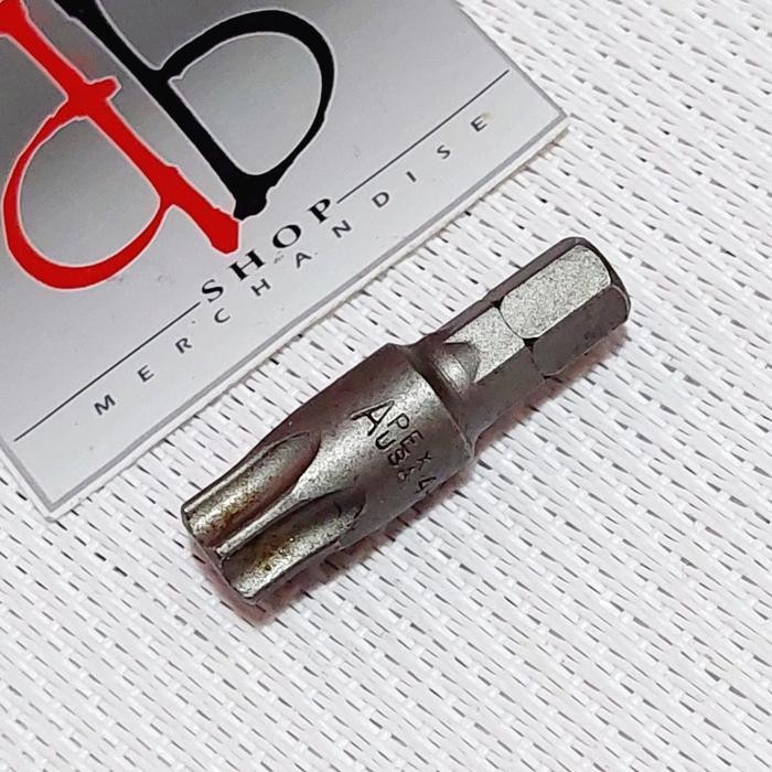 Mata Obeng Torx T50 APEX USA Mata Bintang 1/4 Hex Shank