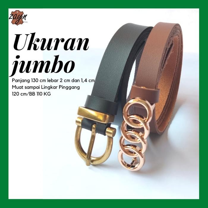 Pilihan- Bigsize Paket 2 Pcs Belt Fashion Wanita Untuk Gamis Tunik Dan Gaun Ukuran Jumbo Sabuk