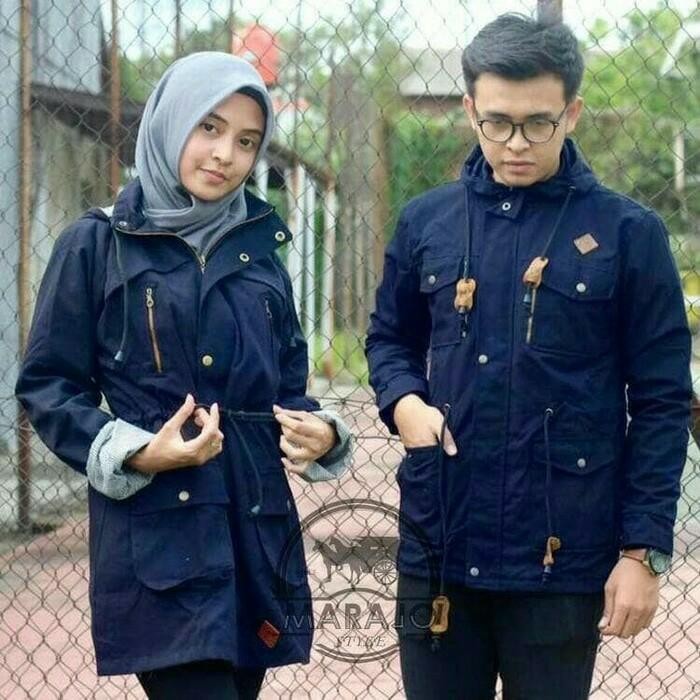 ORIGINAL Jaket Couple Parka Pria Wanita Baju Couple Jaket Cowok Jaket Cewek READY STOCK