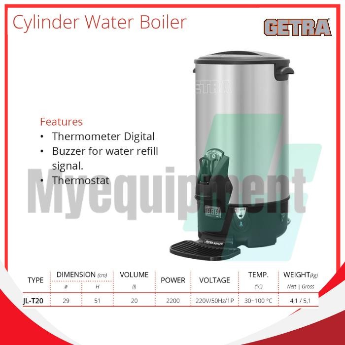 CYLINDER WATER BOILER GETRA JL-T20