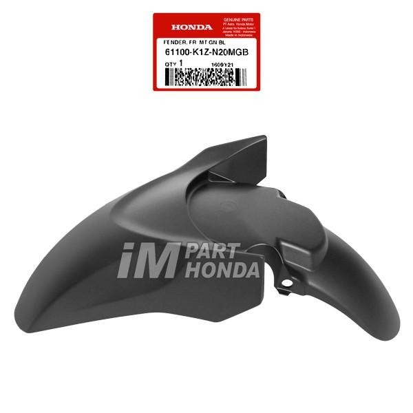 61100-K1Z-N20Mgb Slebor Spakbor Depan Pcx 160 K1Z 2021 - 2024 Hitam Dof