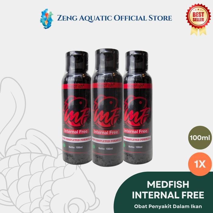 OBAT IKAN-INTERNAL FREE (MEDFISH) UNTUK BAKTERI INTERNAL DAN USUS