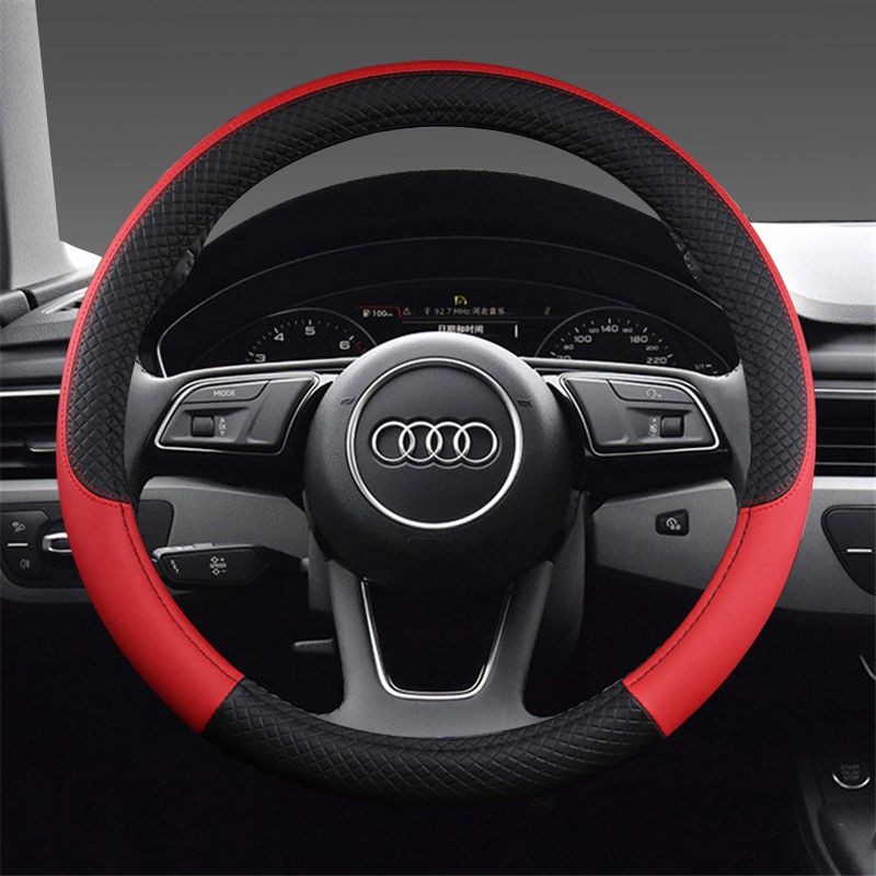 IMPORT For Audi steering wheel cover new A4L A6L A3 Q2L Q3 Q5L Q7 A5 A7 four-season universal grips
