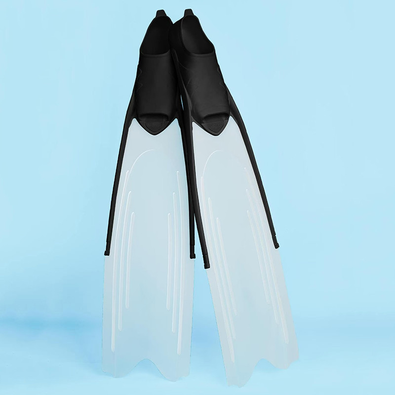 Professional Freediving Long Fins Flippers - for Spearfishing, Scuba Diving, Snorkeling & Water