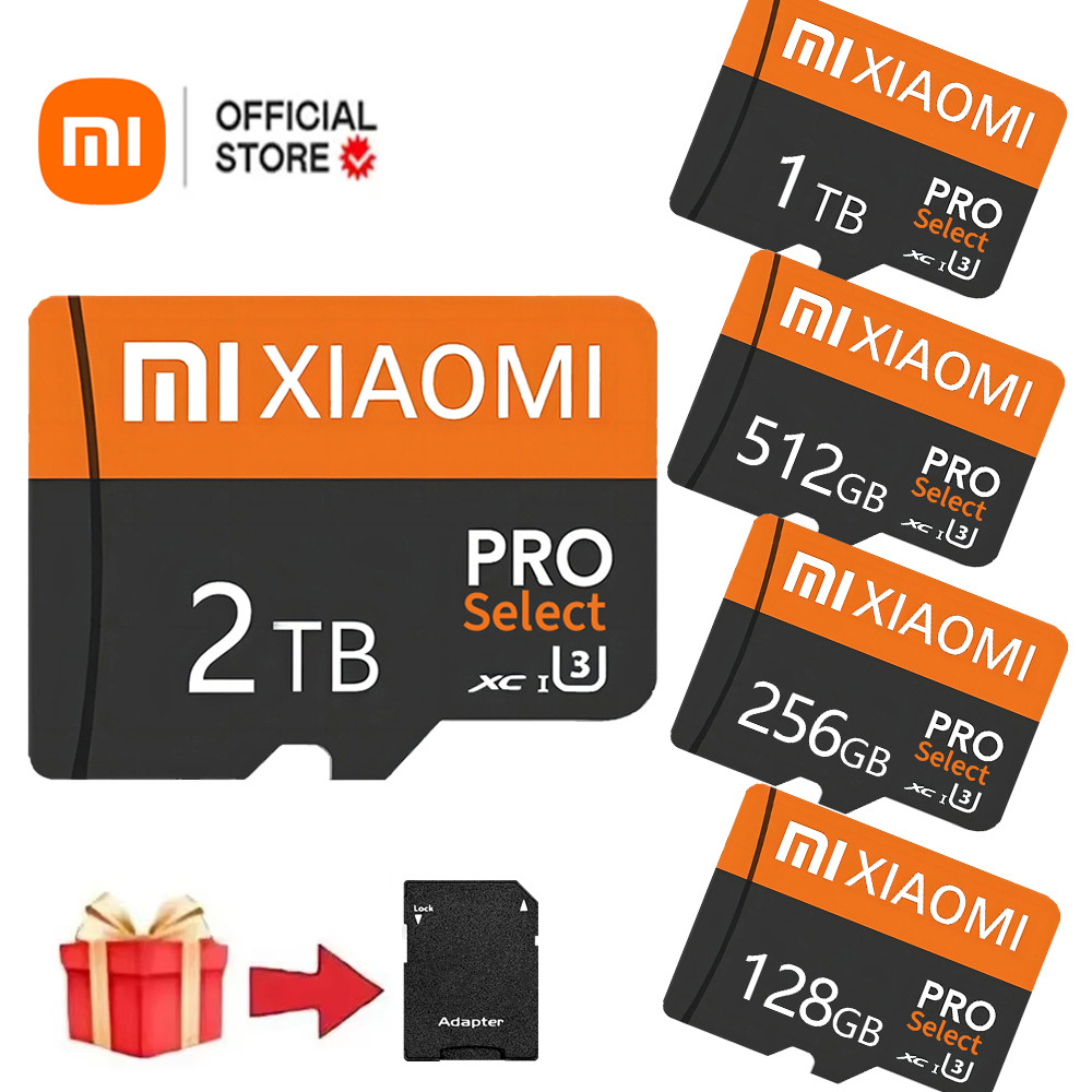 Xiaomi High Speed 2TB SD Card1TB Memory Card 512GB Ultra Fast Read Write Micro TF SD Card 128GB