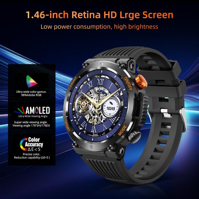 56I0  Biden Smart Watch Original Jam Tangan Touch Screen Sport Jam Pintar