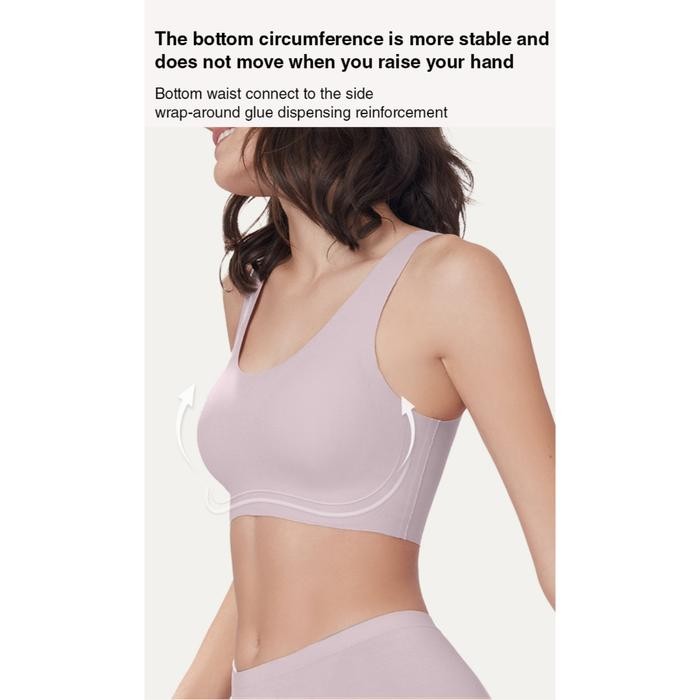 OFR3  Ubras Ubras Smart Size Plus Size [Big Size] Vest Bra