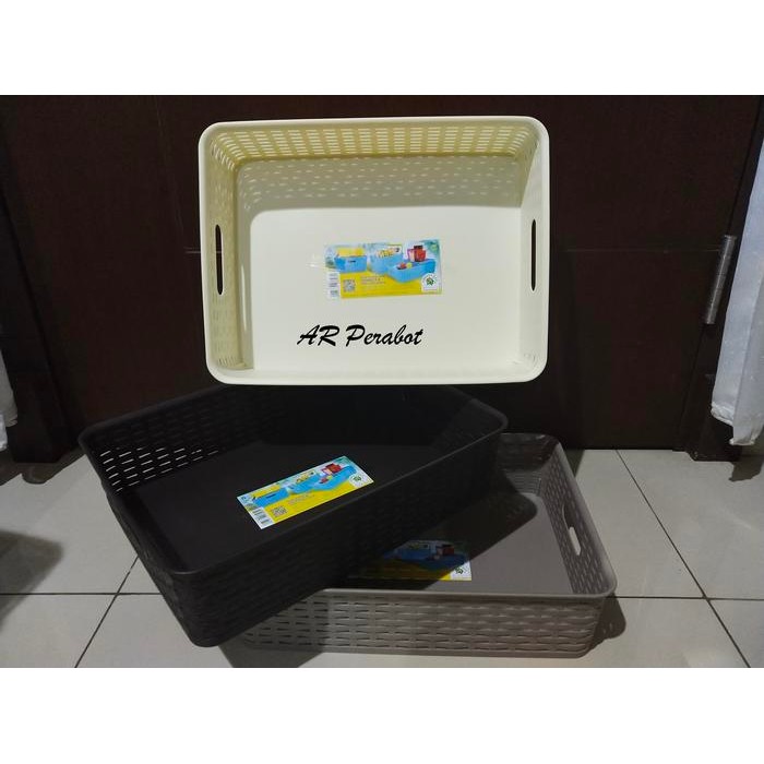 Keranjang Serbaguna / Container Mini Dorota 3303 Green Leaf