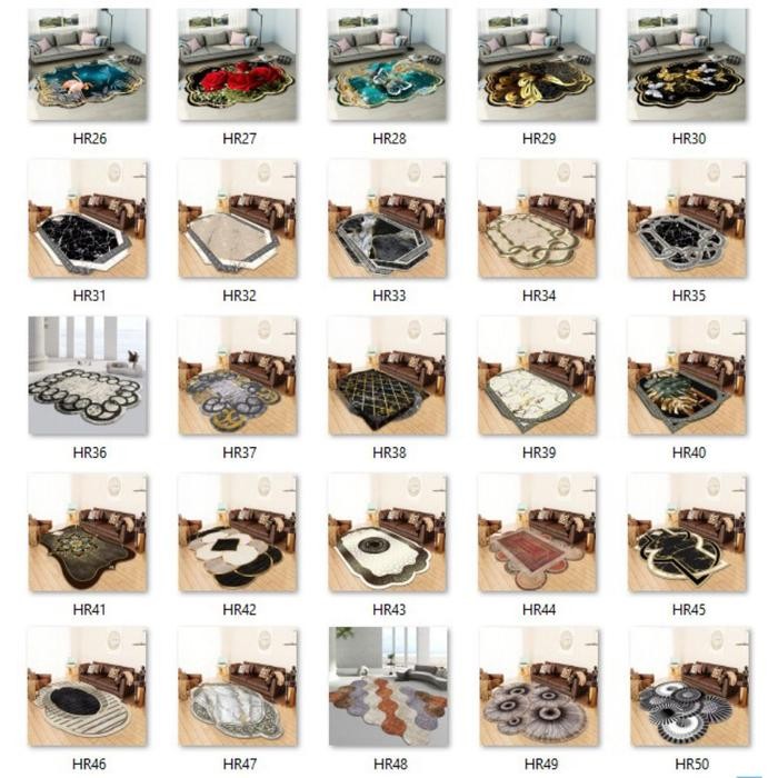 Karpet Lantai Polyester UK 200x140cm/Karpet Lantai ruang Tamu Modern