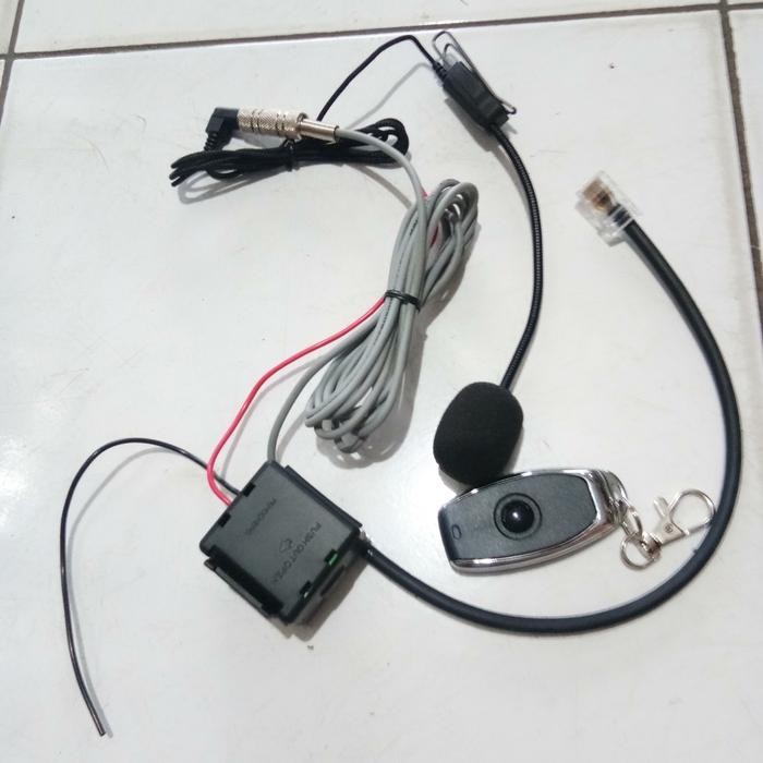 Ready PTT REMOTE EKSTRAMIC RADIO RIG ICOM IC-2300 ADONIS MICROPHONE