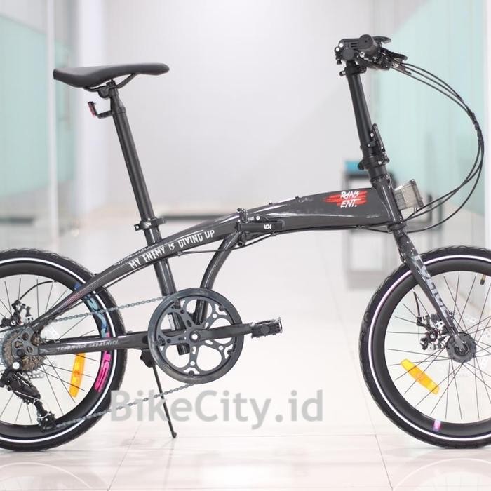 Sepeda Lipat Element Police Milan Rans Ent Raffi Ahmad