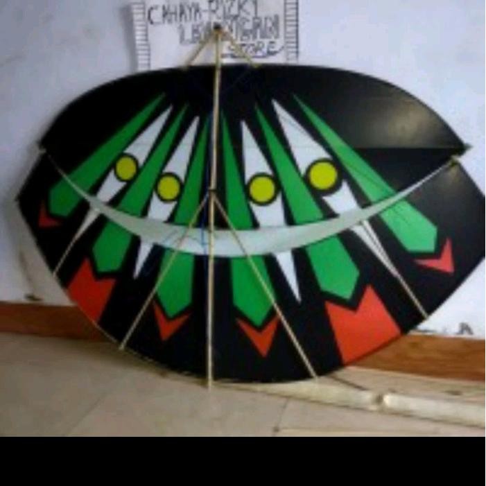 Kerangka layangan gapangan pegon 1 meter ( RAKIT SENDIRI) Mainan