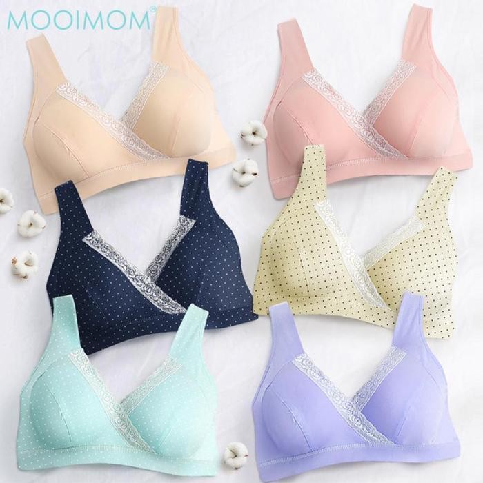MOOIMOM Crossover Maternity & Nursing Bra - Bra Hamil & Menyusui