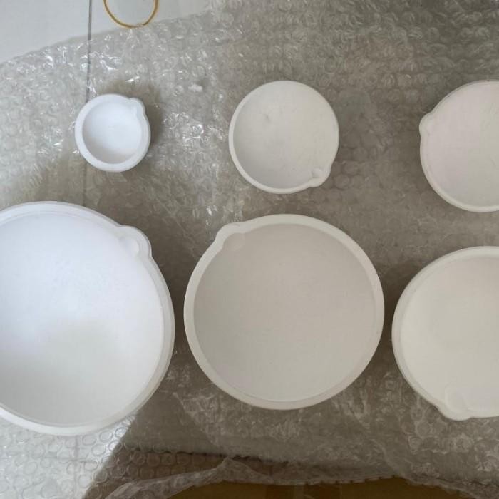 Kowi Mangkok Putih Kowi Lebur Emas Diameter 12Cm Kowi Mangkok 12Cm