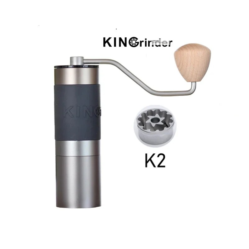 Kingrinder manual coffee grinder portable mill 420stainless steel 38mm/48mm burr K0/K1/ k2 /k3