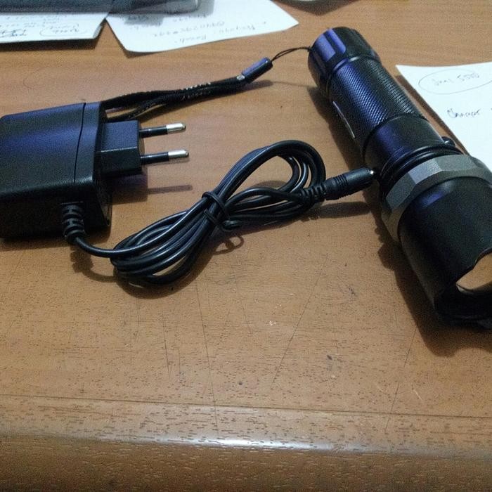 charger senter swat / charger pln untuk senter / adaptor senter kepala