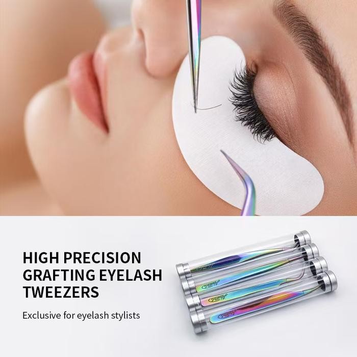 t5wh- Hemola Pinset Gold Pinset Eyelash Extension Good Quality
