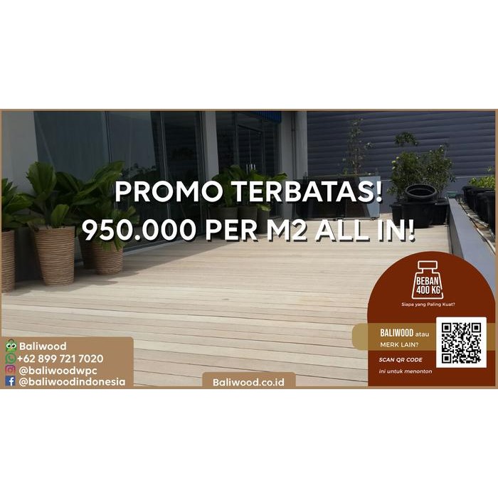 Sale Wpc Anti Rayap Anti Bocor Termurah Spc Vinyl Not Taco Hachiko Golden