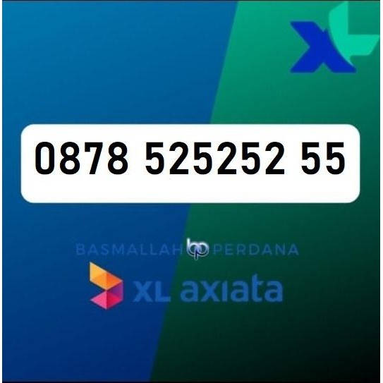 Nomor Cantik XB78 525252 55 Perdana XL 4G 5G YOP925