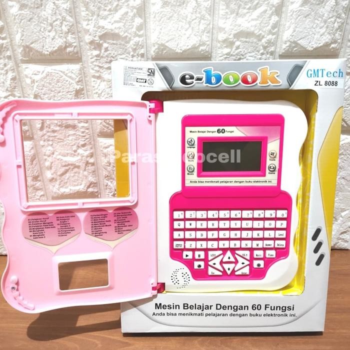 Promo Mainan Edukasi Anak Tablet Belajar Ada Game E-Book 60 Fungsi