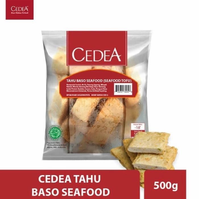 cepatDatangYa- Frozen Food Bandung Cedea Tahu Baso Seafood 500Gr