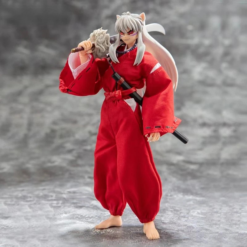 In Stock Anime-land Dasin/Great Toys/GT Inuyasha 1/12 16cm/6 Inch SHF/S.H.F PVC Action Figure Model