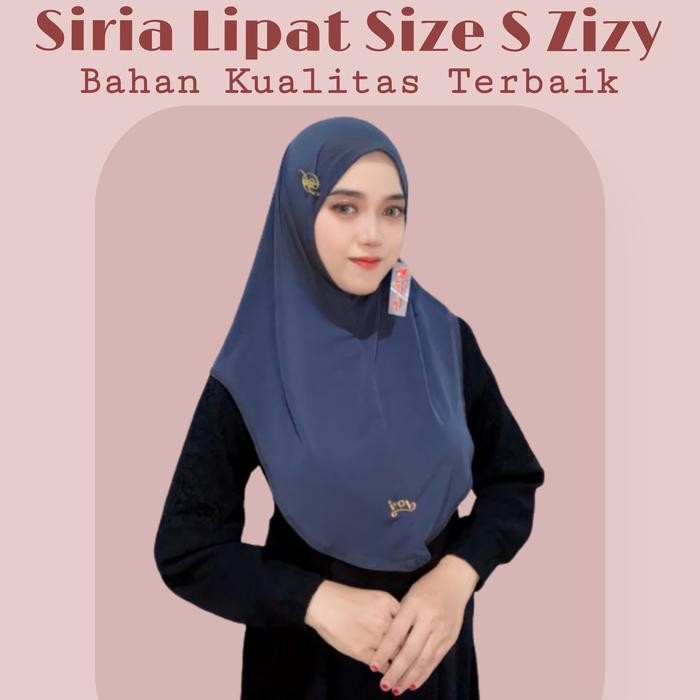 KirimCpT- Hijab Instan Doa Ibu Zizy Size S Bahan Jersey Hq Siria Dex Oval