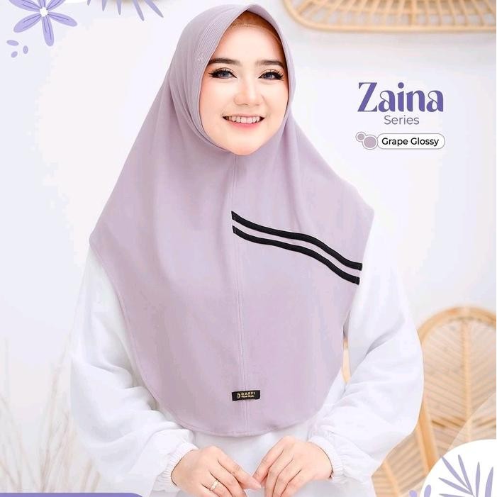 KirimCpT- Zaina Jilbab Instan By Daffi Hijab