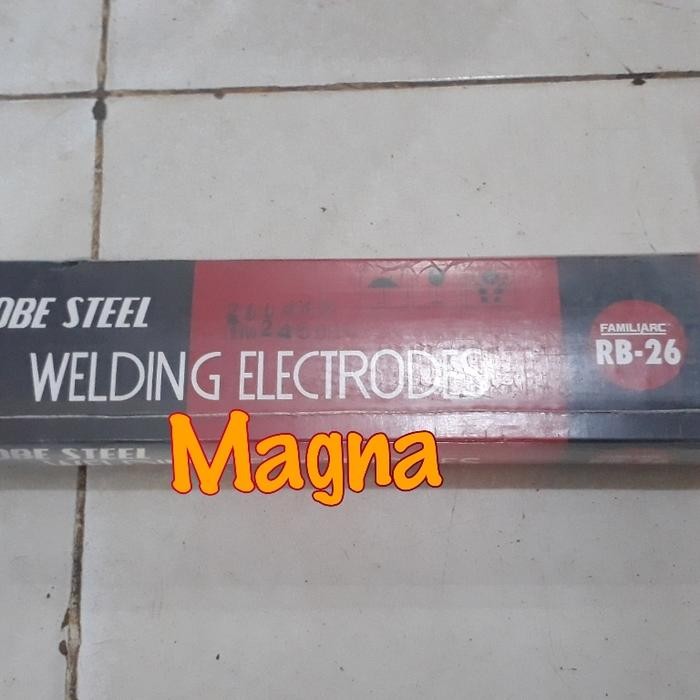 Import KAWAT LAS RB 2.6 MM / 5 kg / kawat las rb 2.6 / kobe Termurah