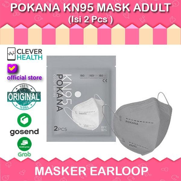 KJB POKANA KN95 MASK 2 PCS ADULT