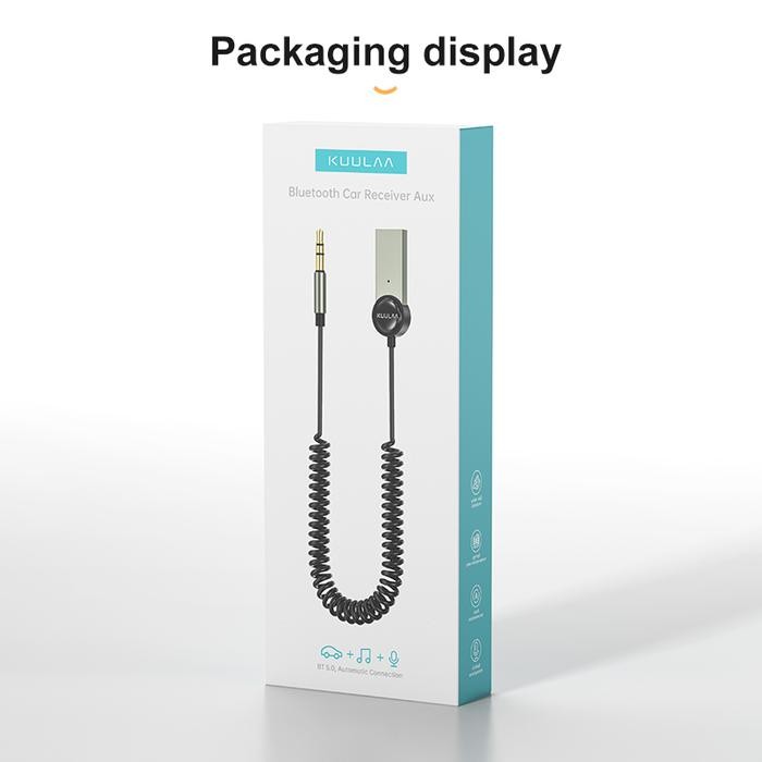 KUULAA KL-YP12 Bluetooth Car Receiver Aux A507