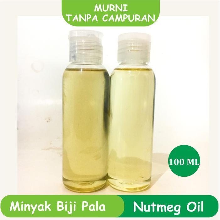 100ml minyak atsiri pala murni penyulingan nutmeg pure essential oil