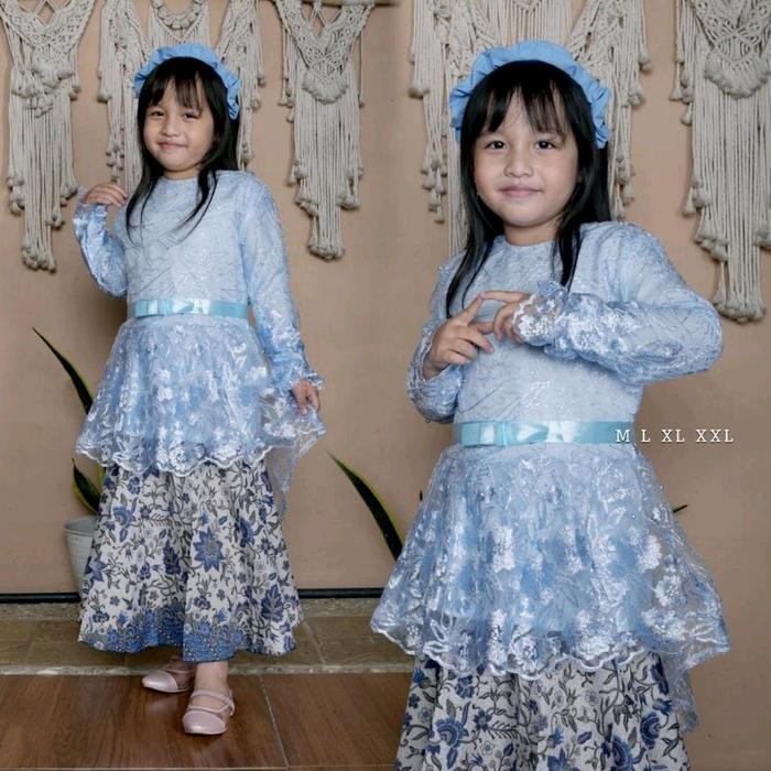 Kebaya Anak Perempuan Kebaya Pita Anak Modern Kebaya Pesta Anak Baju Fashion