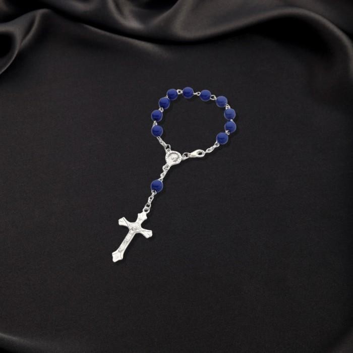 Bisa Grab Gelang Rosario Salib Bunda Maria - Gelang Rosario Pria - Gelang Rosario Wanita - Gelang