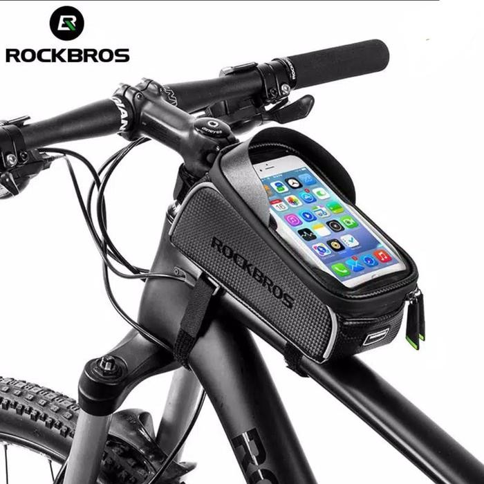 Polygon Bicycle - Rockbros Tas Sepeda Waterproof Case Hp- Rockbros Tas Frame Sepeda