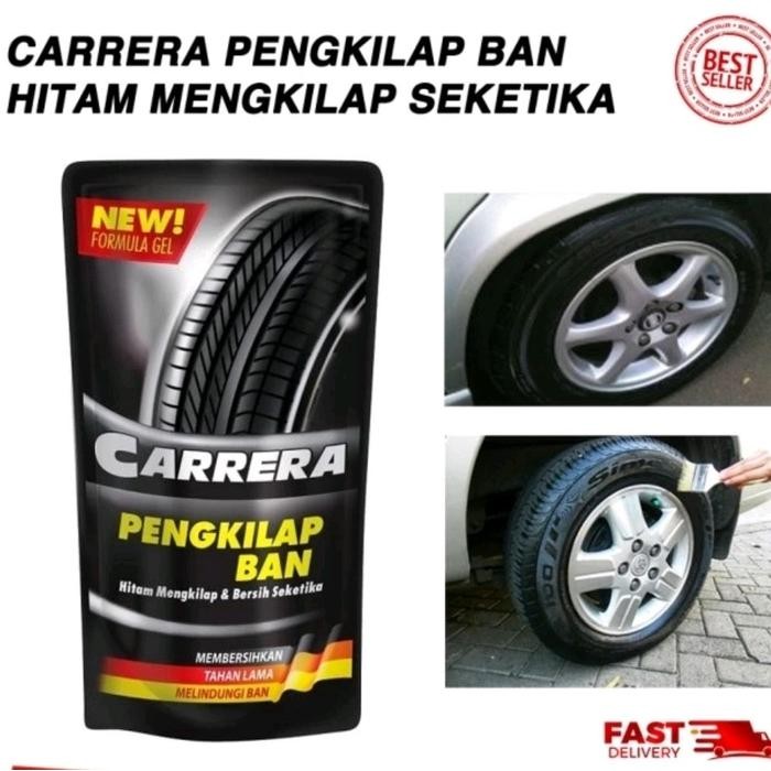 Semir Ban Mobil Motor Pengkilap Ban Carrera Tire Polish Car