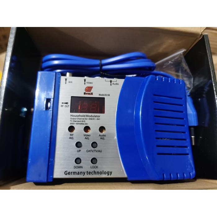 MODULATOR SKYVIEW AV04 AV TO RF STEREO (VHF/UHF)