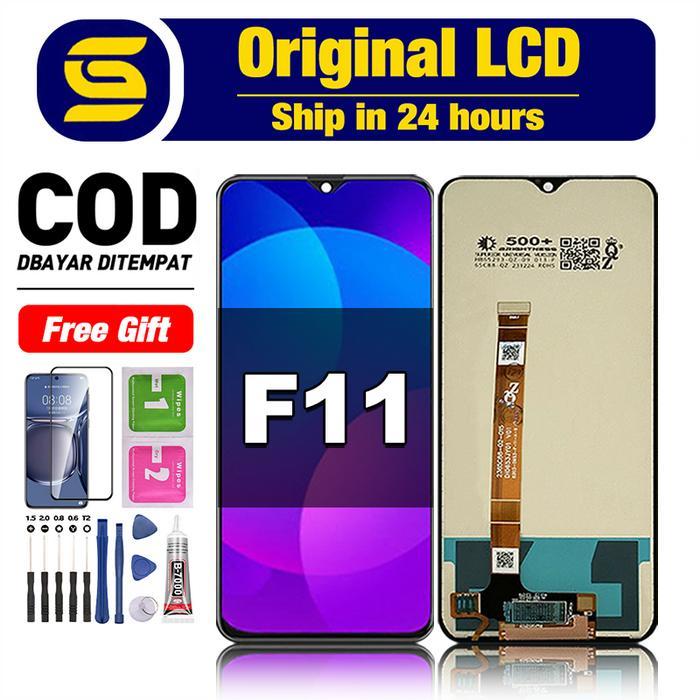 NEW LCD FOR OPO F11 FULLSET TOUCHSCREEN LAYAR HD OGSUPER PROMO 100% KUALITAS KUALITAS TERBAIK GLASS
