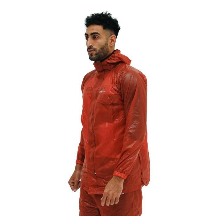Jas hujan original EIGER THUNDERBOLT RAINSUIT ,red, 7151, raincoat