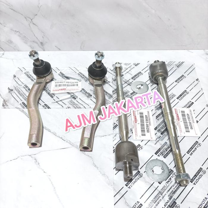 Tie Rod End + Rack End Long Tie Rod Vios Gen1 2003-2006 Ori Japan