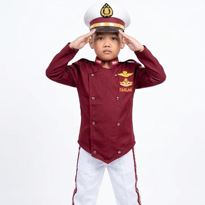 Baju Taruna Akpol anak laki laki- Kostum Taruna akpol anak -Baju profesi Taruna Akpol anak Fashion -
