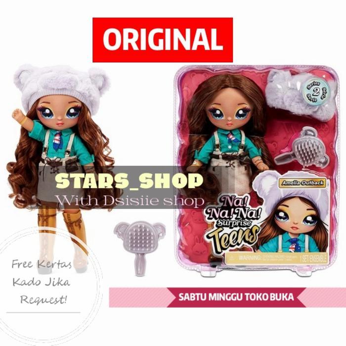 NEW NANANA SURPRISE TEENS AMELIA OUTBACK DOLL ORIGINAL / BONEKA ANAK